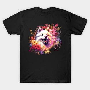 American Eskimo Dog Mothers Day Dog Mom Special Gift T-Shirt